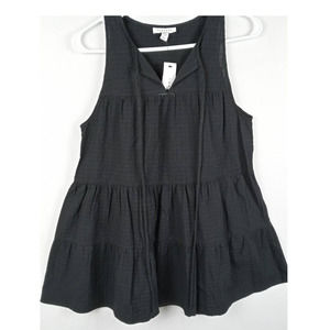 Topshop Babydoll Women's sleeveless Top black size 2